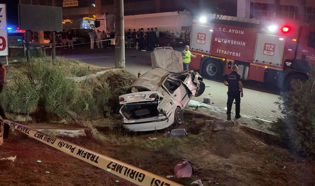  Aydın’da 3 araç birbirine girdi: 1 ölü 5 yaralı