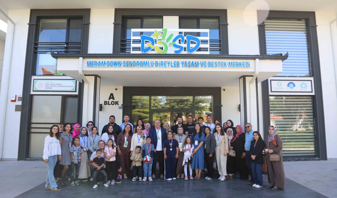 Konya’da down sendromlu bireyler kültürel oyunlarla buluştu