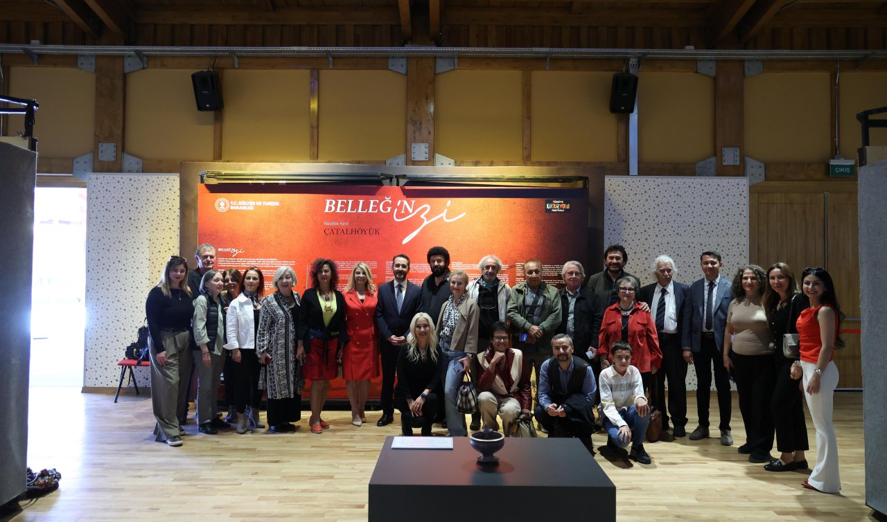  Çatalhöyük’te “Belleğin İzi” sergisi açıldı