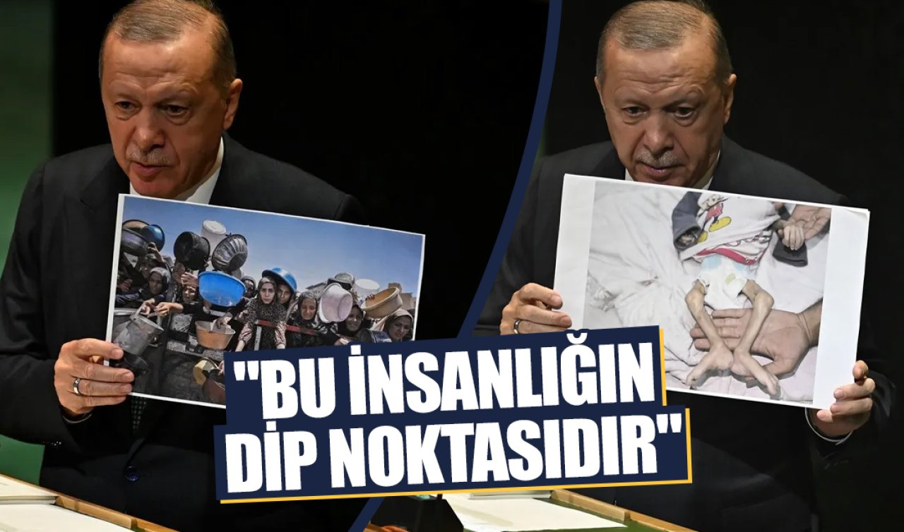 Cumhurbaşkanı Erdoğan BM’de Gazze’deki acı karelere dikkat çekti