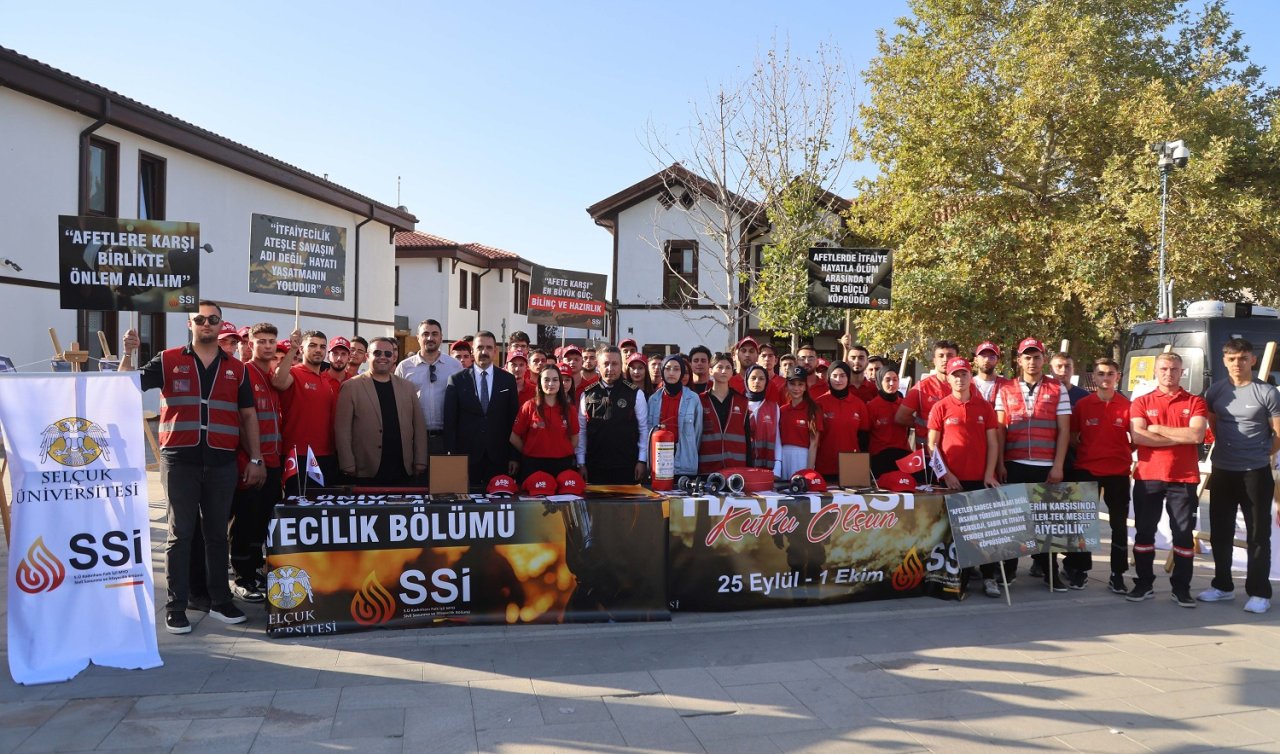 Konya Büyükşehir’den İtfaiye Haftası’nda “Farkındalık” etkinliği