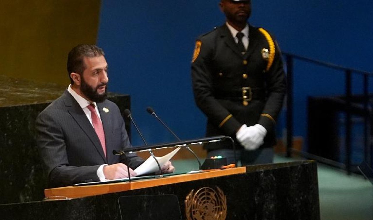 Şara: Suriye haklı ile haksız arasındaki mücadelede tarihin bir dersidir