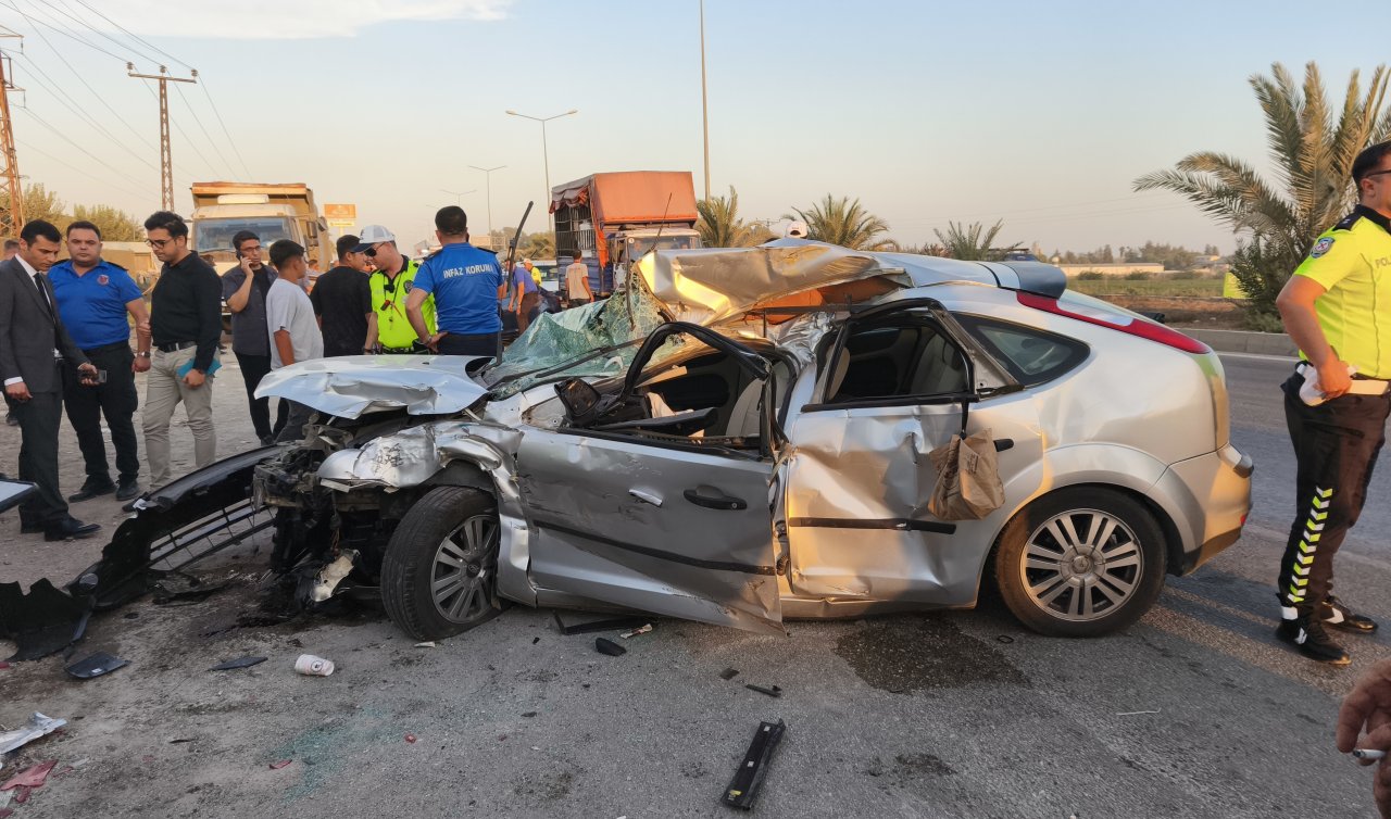 İnfaz koruma memurlarının bulunduğu otomobil kaza yaptı; 2 ölü 1 yaralı