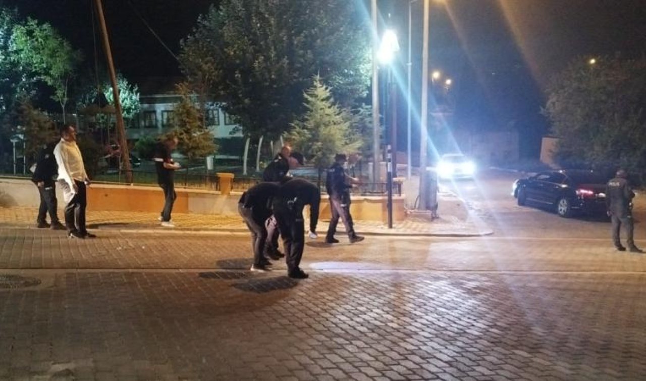 Sırtına yorgun mermi isabet eden motosiklet sürücüsü yaralandı