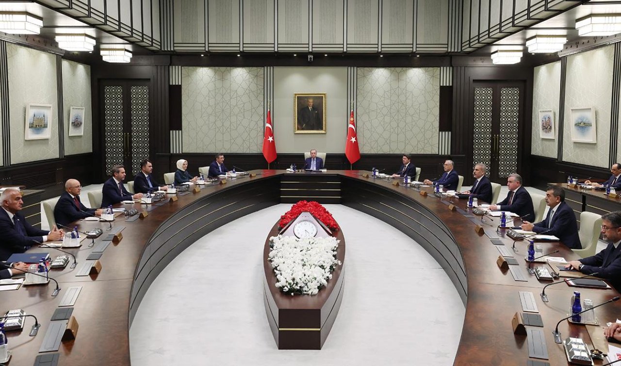 Kabine toplantısı yoğun gündemle toplanacak