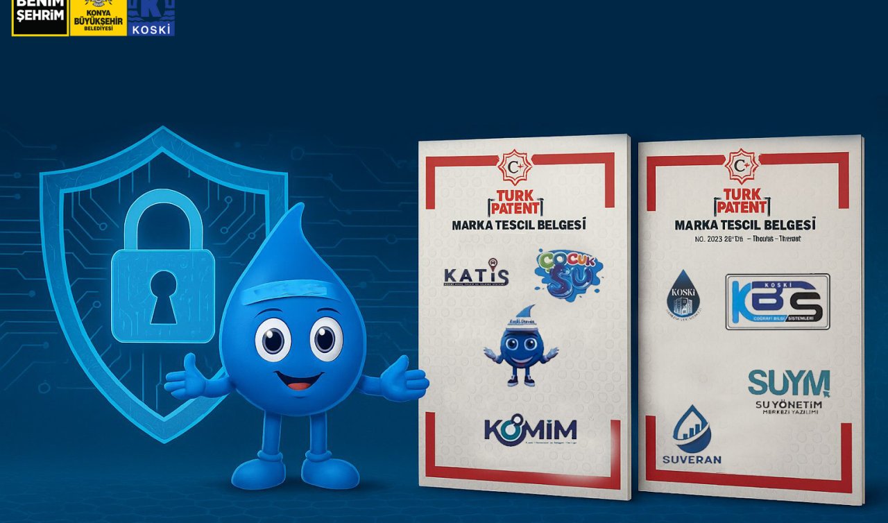 KOSKİ geliştirdiği yazılım ve sistemleri tescilledi