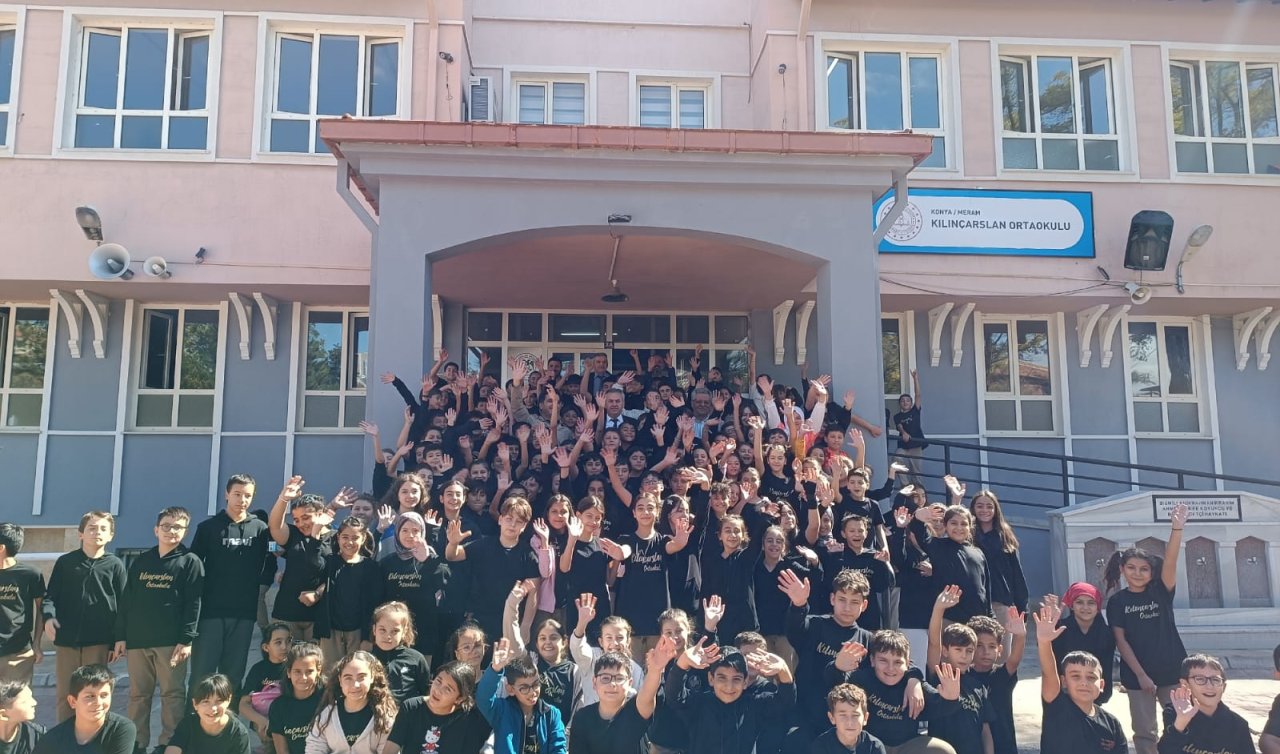 Konya İl Milli Eğitim Müdürü Murat Yiğit Meram Kılınçarslan Ortaokulunu ziyaret etti