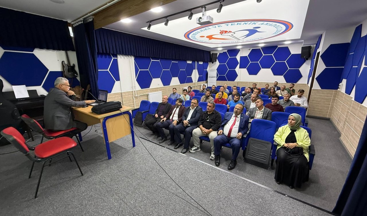 Bozkır’da öğretmenlere bilgilendirme toplantısı