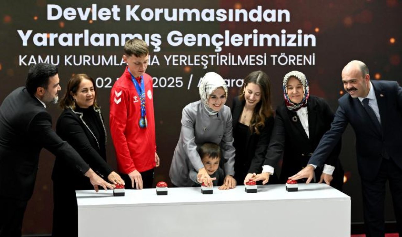 Devlet korumasındaki 742 gencin kamu kurumlarına ataması yapıldı