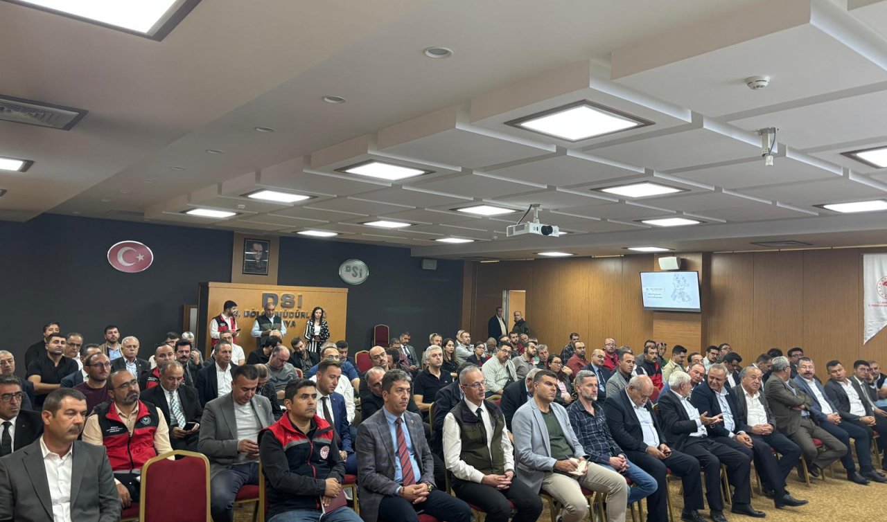  Konya’da tarımsal üretim planlaması değerlendirme toplantısı yapıldı
