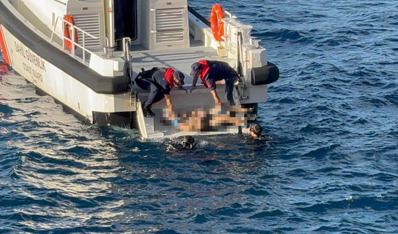 Falezlerde yüzme maskesi takılı cansız erkek bedeni bulundu