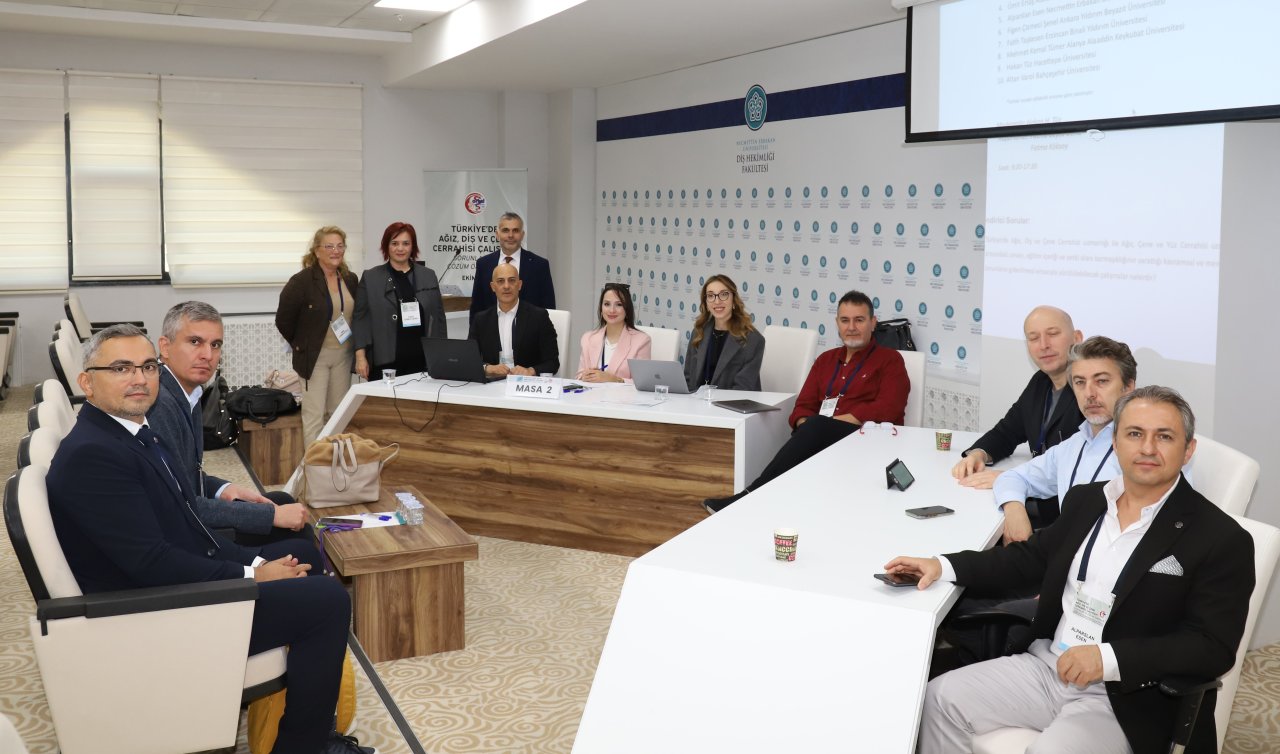 NEÜ’de Türkiye’de Ağız Diş ve Çene Cerrahisi Çalıştayı gerçekleştirildi