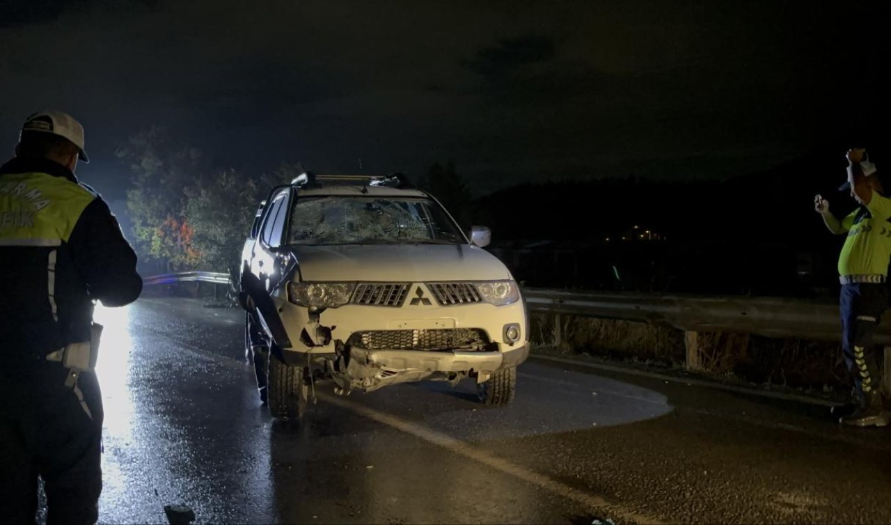 Elektrikli bisiklet ile pikap çarpıştı: 1 ölü