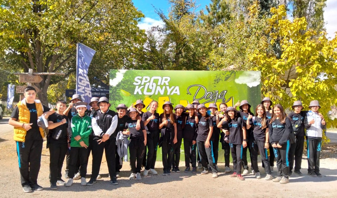 Konya’da öğrenciler Genç AR-GE faaliyetleri kapsamında spor ve sanat dolu bir gün geçirdi