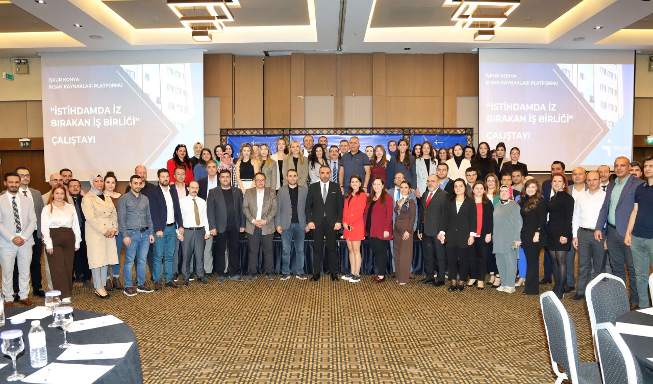 Konya’da istihdam için bir araya geldiler! Geleceğe dair iz bıraktılar