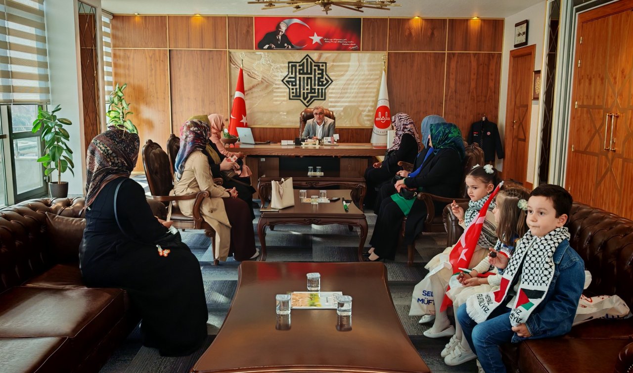 Konya’da öğrencilerden Gazze’ye anlamlı destek! 