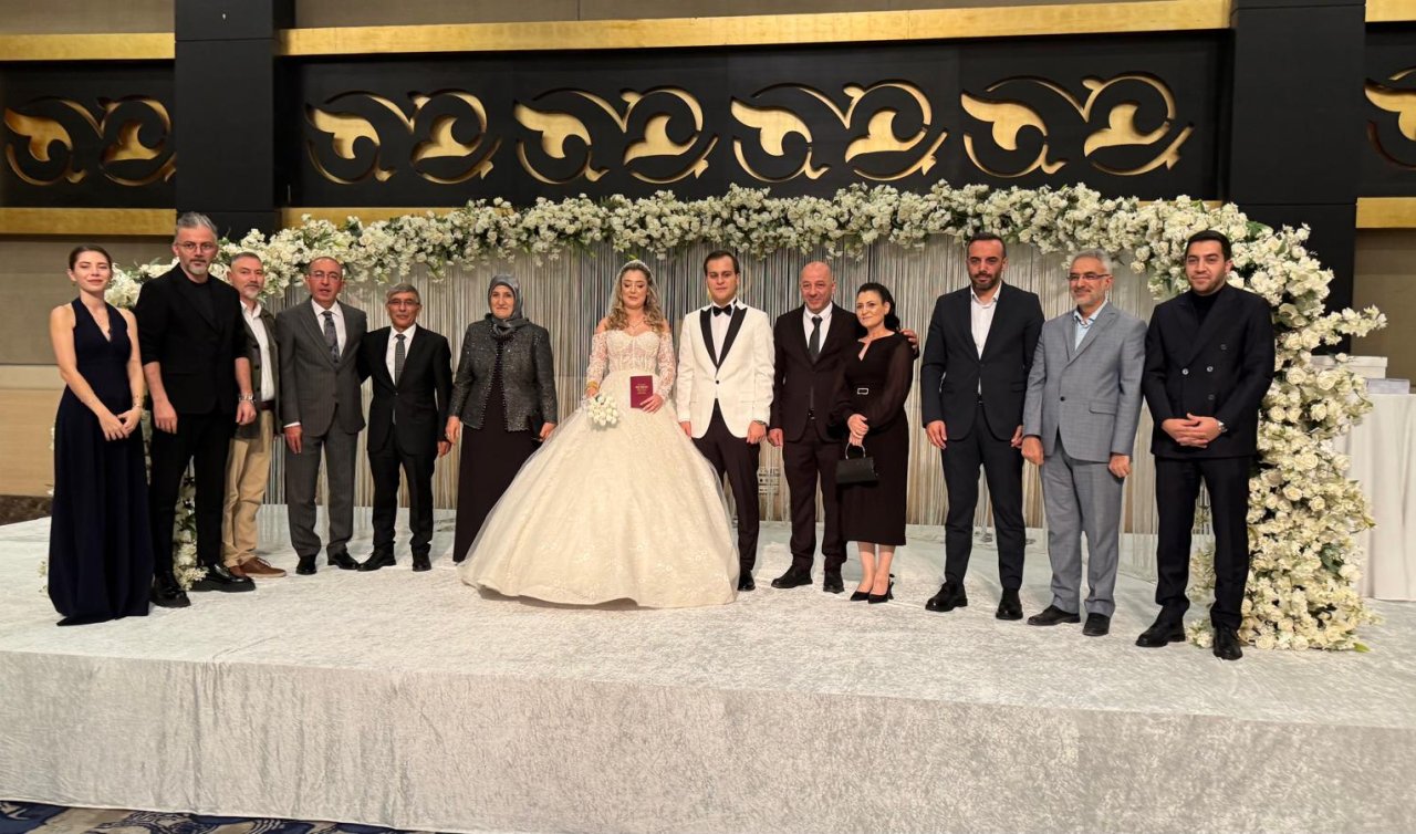 Halis Kiraz ve Meryem Güldaş dünya evine girdi