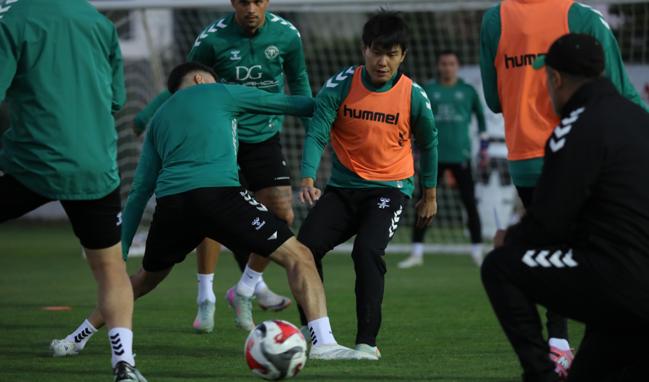 Konyaspor Kocaelispor maçı hazırlıklarına yeniden başladı