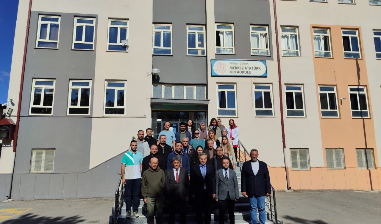 Konya İl Millî Eğitim Müdürü Murat Yiğit’ten Çumra ziyareti