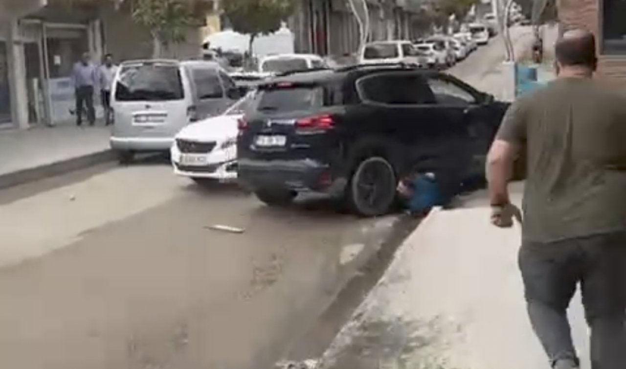 Trafikte tartıştığı şahsı aracıyla ezdi!