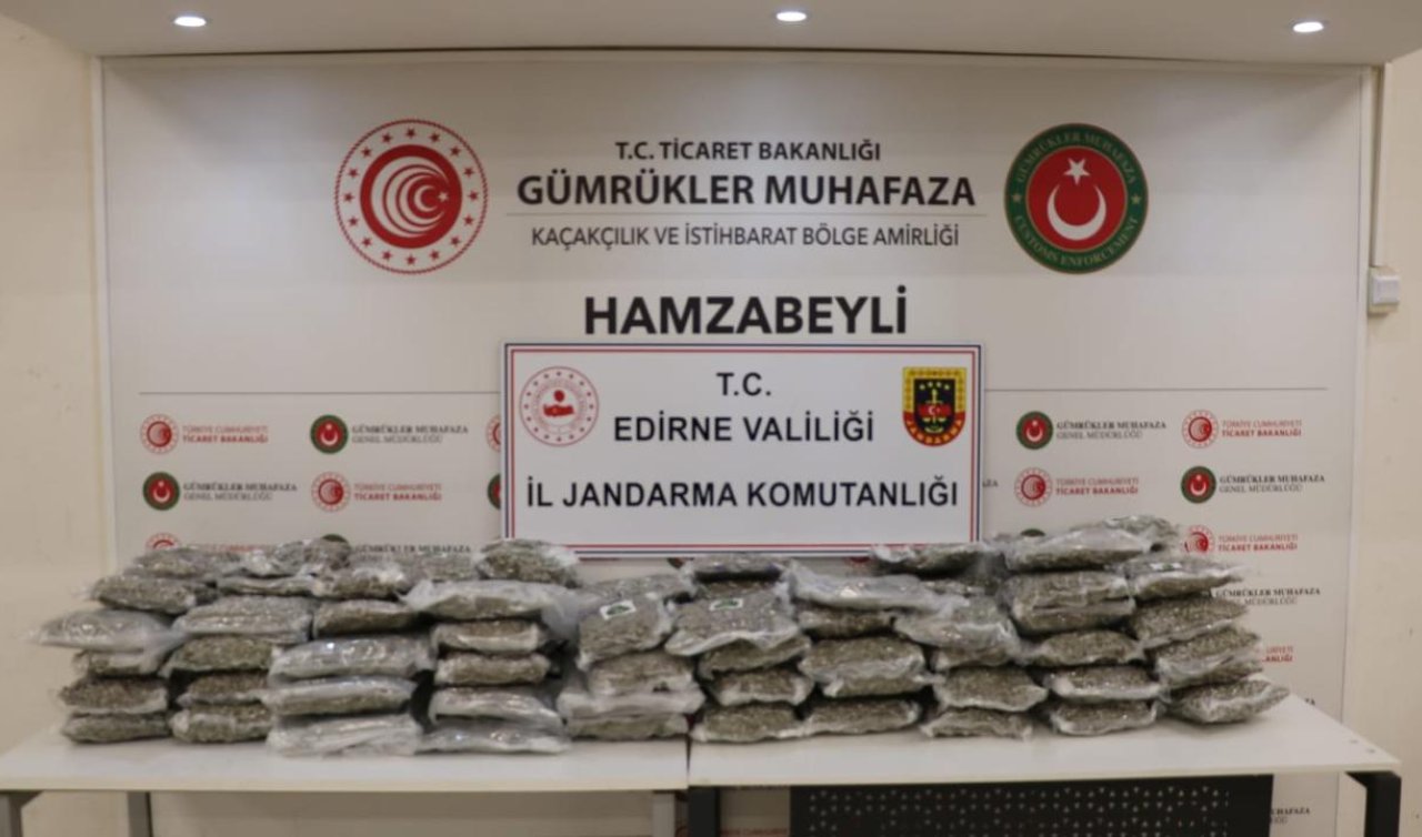 NARKO operasyonunda 105,2 kilogram uyuşturucu ele geçirildi