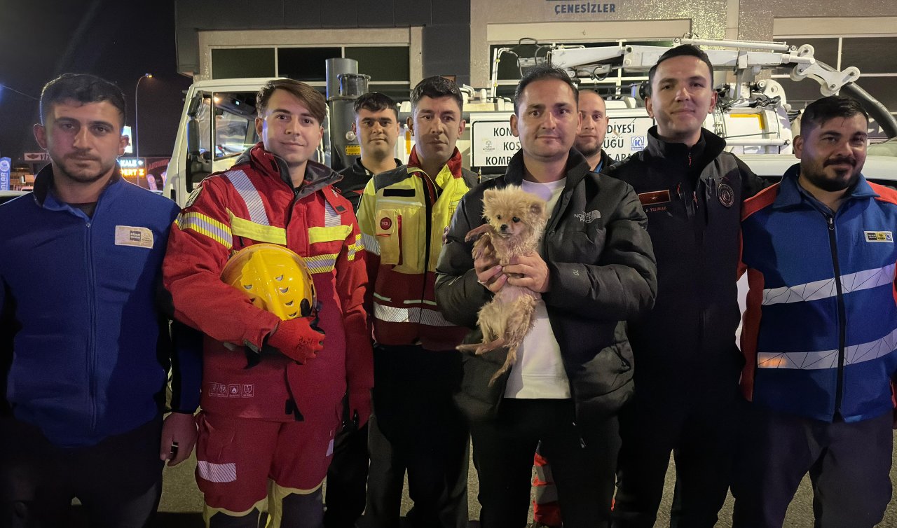 Konya Büyükşehir ve KOSKİ Genel Müdürlüğü ekiplerinden yürek ısıtan operasyon