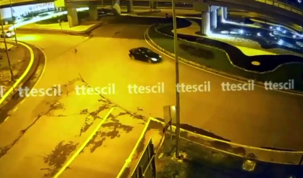 Daha önce ehliyeti iptal edilen sürücü drift yaparken yakalandı