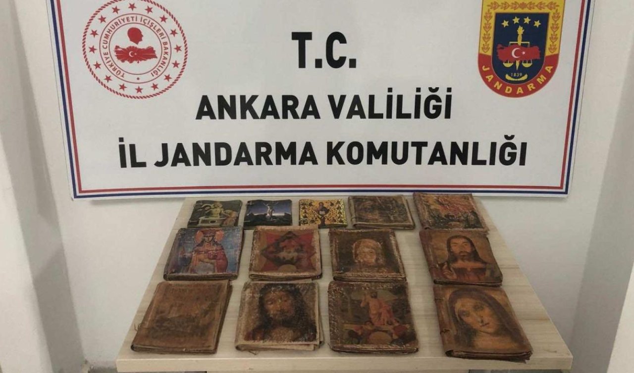 Ankara’da 6 milyon dolar değerinde el yazması kitap ele geçirildi