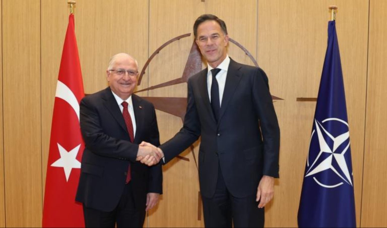 Bakan Güler NATO Genel Sekreteri Rutte ile görüştü