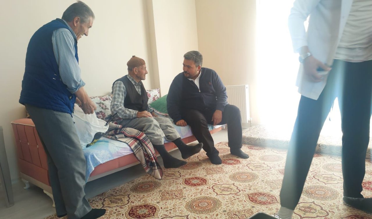 Konya’da evde sağlık hizmetleri kapsamında ev ziyaretleri! 
