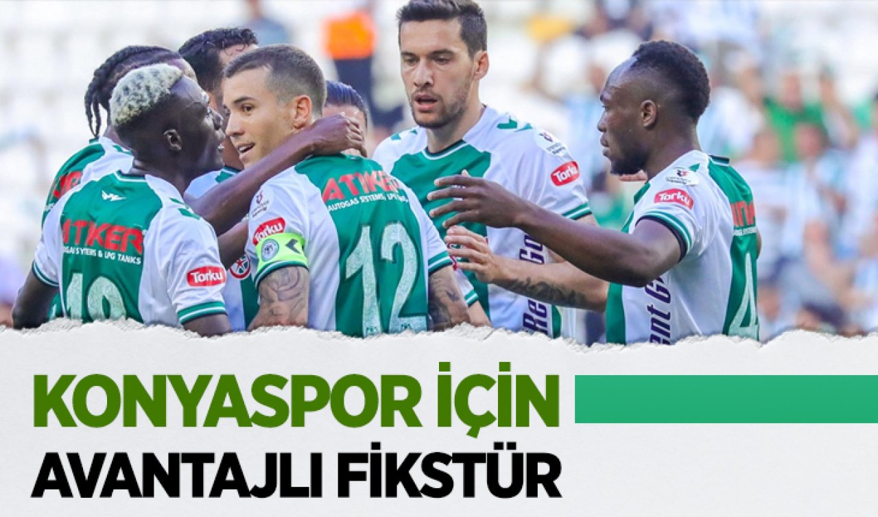 Konyaspor İçin Avantajlı Fikstür