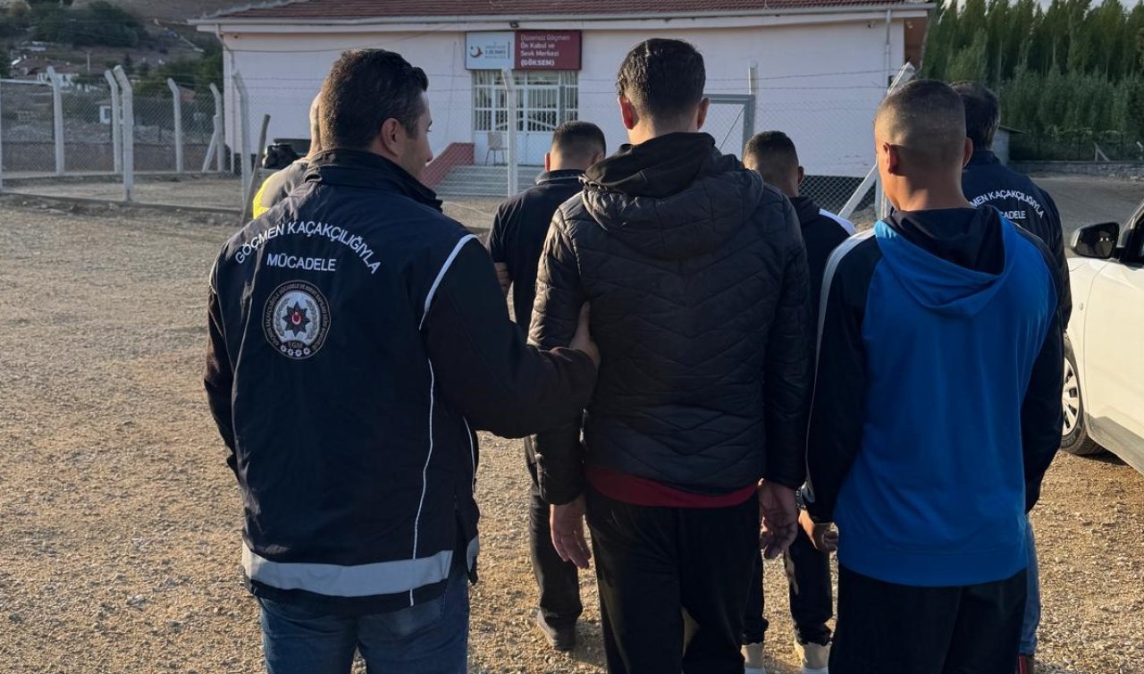  2 ilde 18 düzensiz göçmen yakalandı