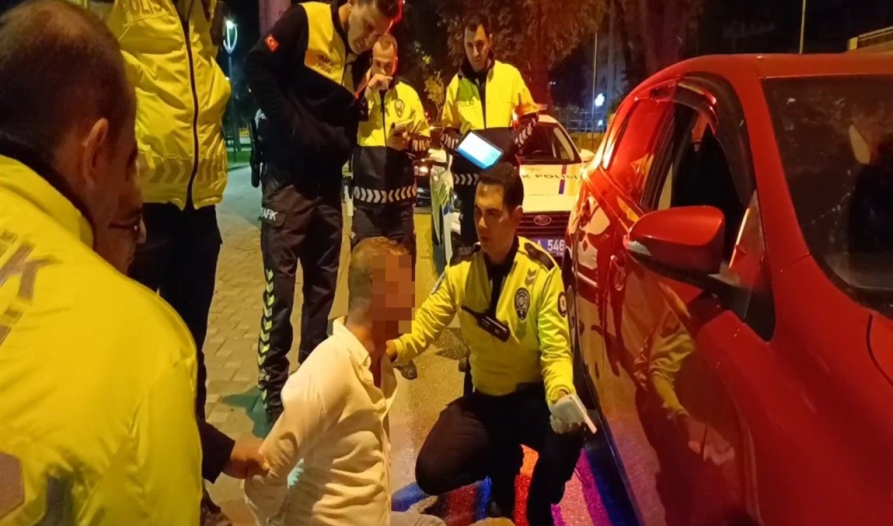Alkollü sürücü “Amcam MİT’te’’ deyip polislere direndi