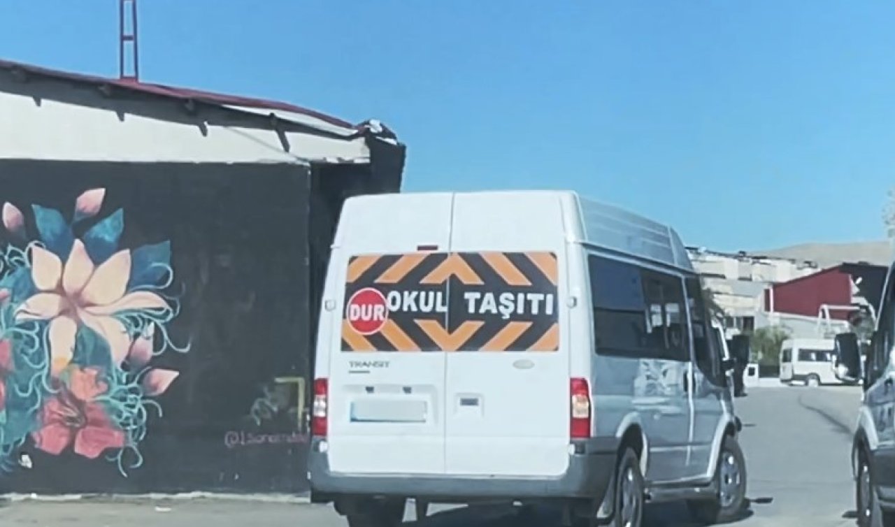 Üzerinde “okul taşıtı’’ yazan minibüste metamfetamin ele geçirildi!
