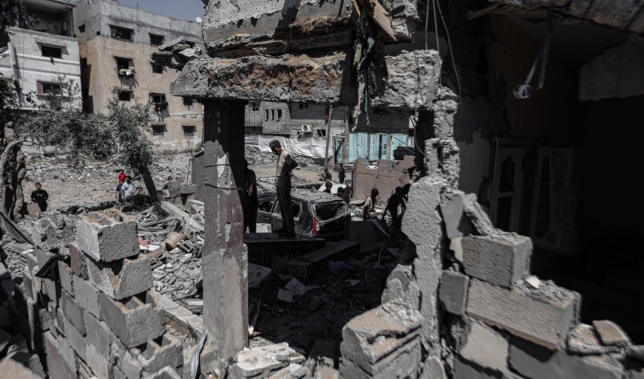 Katil İsrail’in Gazze’deki saldırılarında 45 kişi hayatını kaybetti