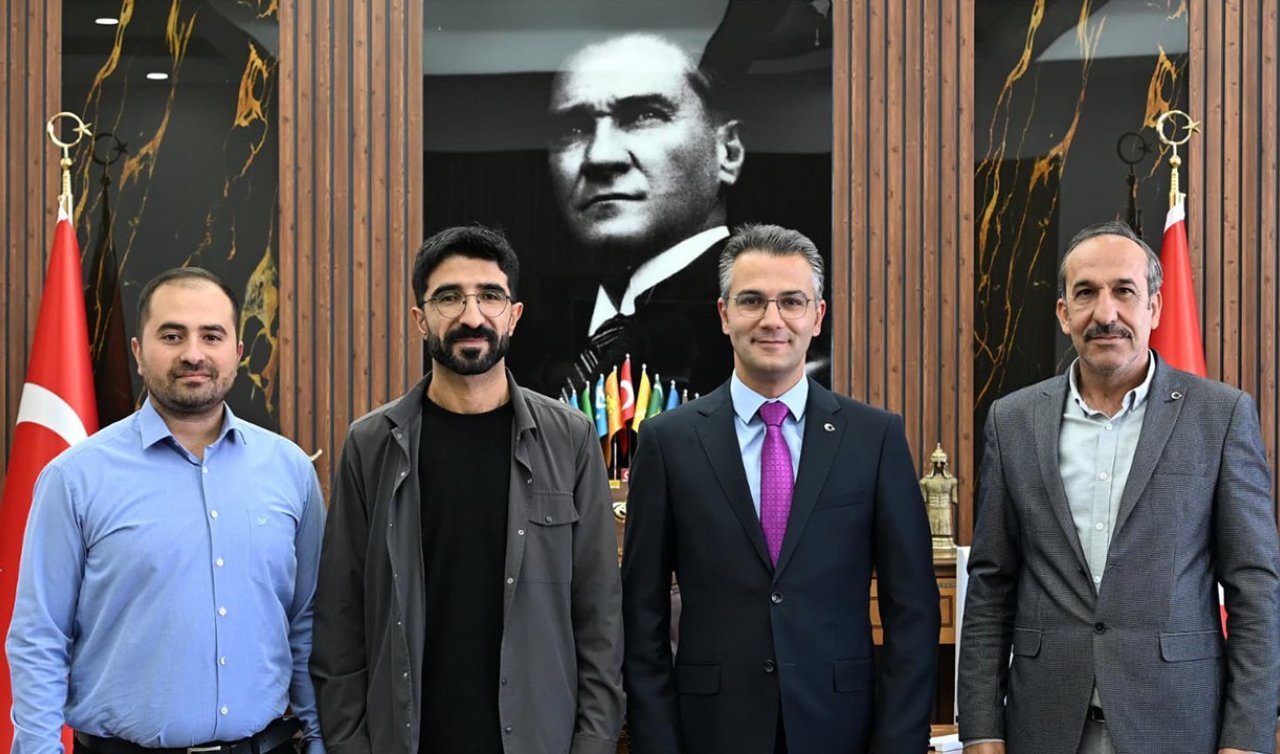 Kulu kaymakamı Canpolat’a ilçedeki yerel basın mensuplarından ziyaret