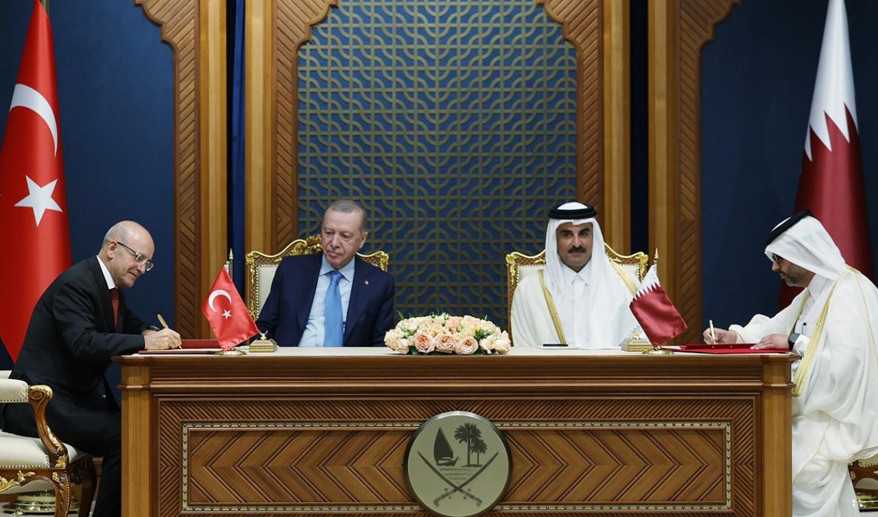 Türkiye ile Katar arasında çeşitli alanlarda anlaşmalar imzalandı