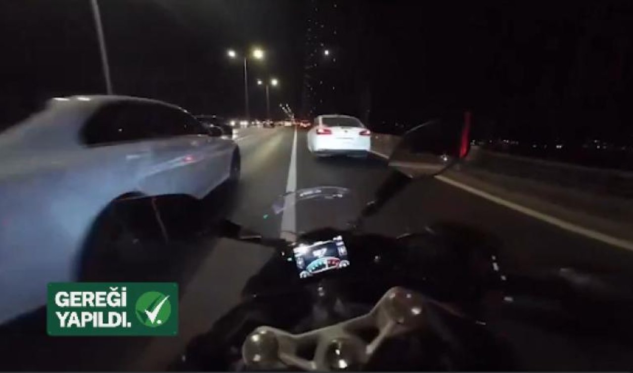 Trafikte makas attı gereği yapıldı