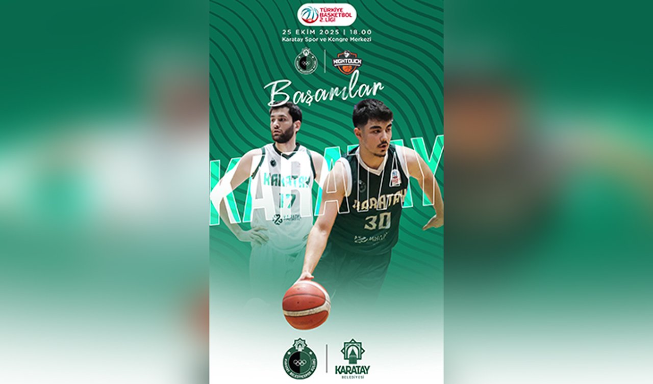 Karatay Belediyespor basketbol takımı ilk maçında High Touch ile karşılaşacak