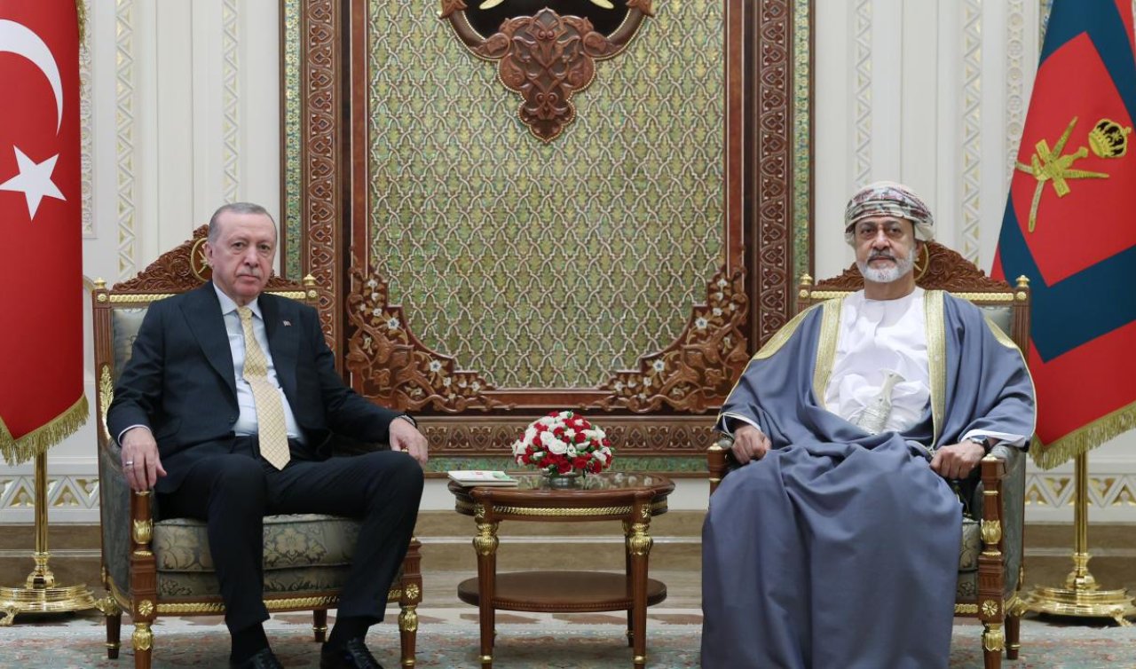 Cumhurbaşkanı Erdoğan Umman’da