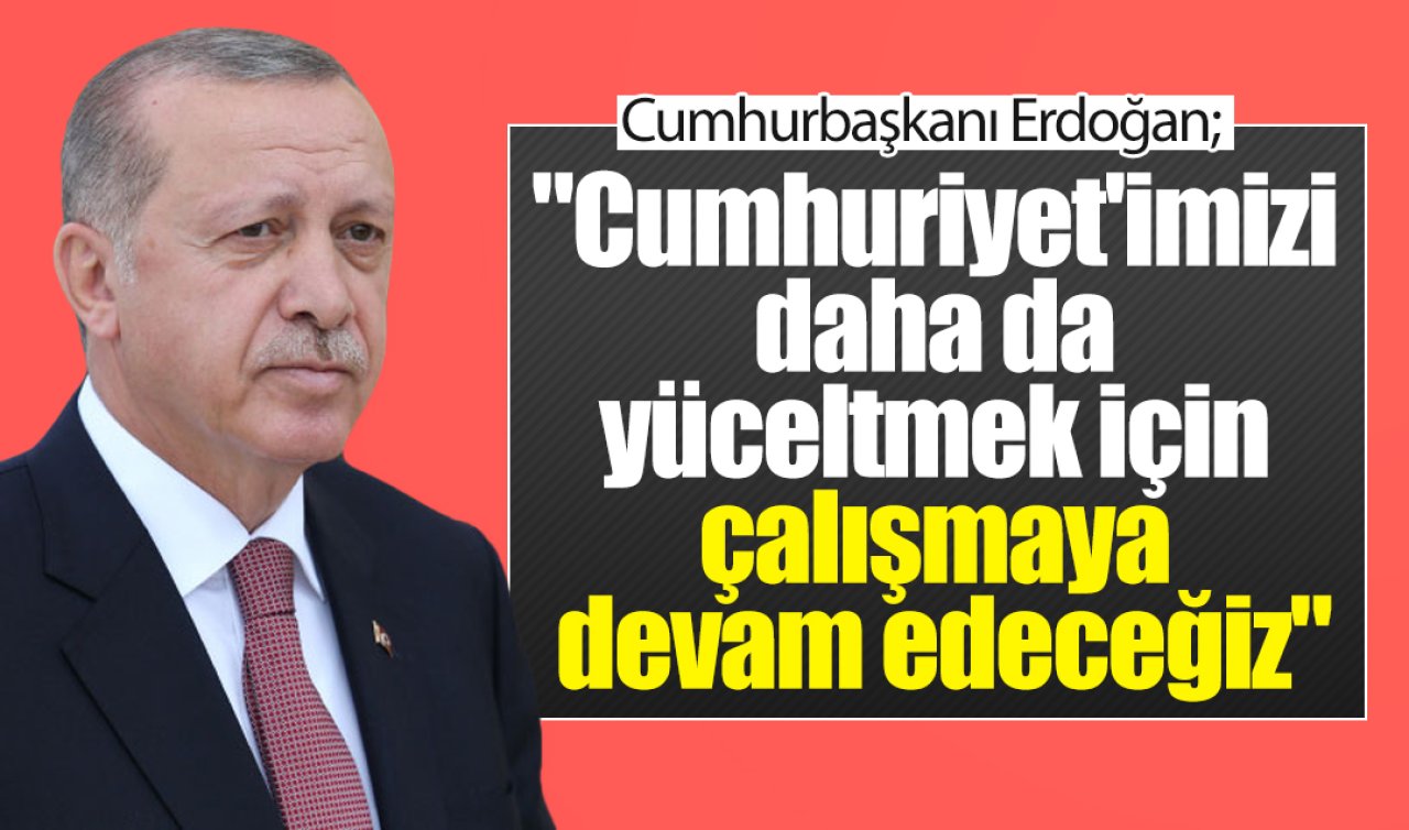 Cumhurbaşkanı Erdoğan: Türkiye’nin kutlu yolculuğunun önünü kesebilecek hiçbir dahili, harici odak yoktur