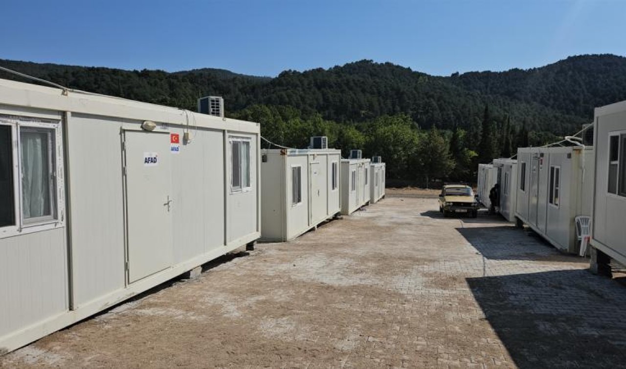 AFAD Başkanı Pehlivan: İlk etapta 100 konteyner getirdik