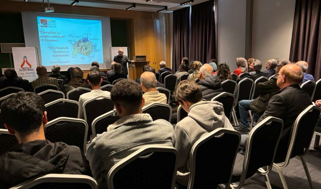 Konya’da “Üstün zeka: En güçlü kaynağımız“ programı düzenlendi