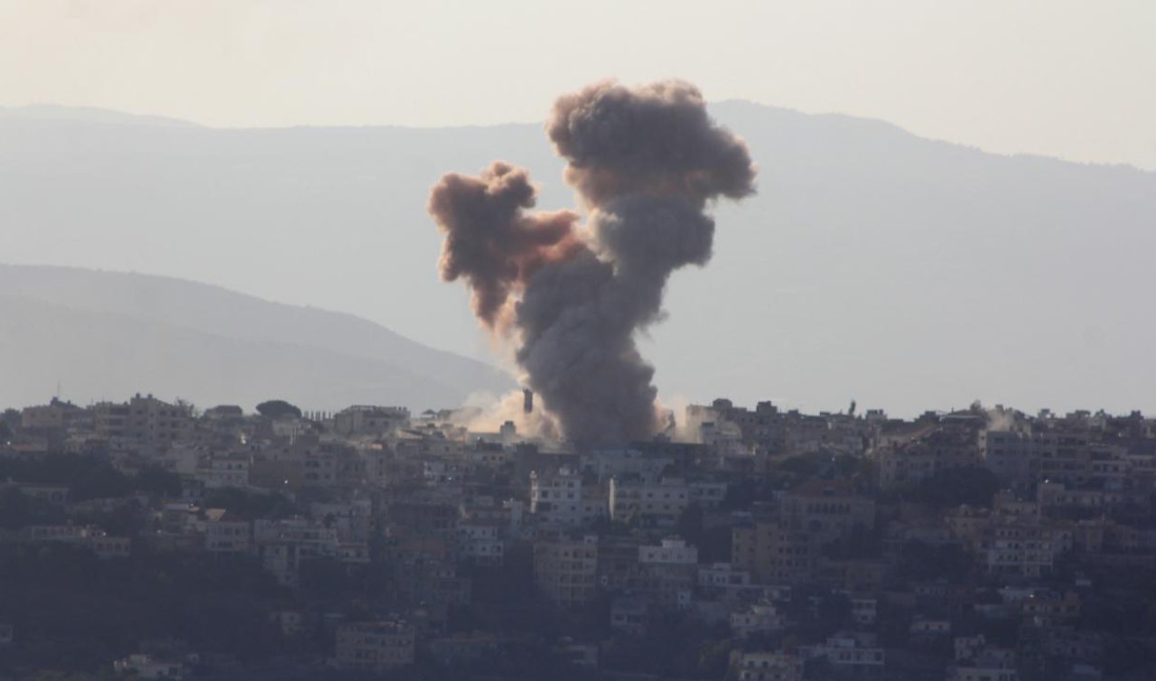 İşgalci İsrail Lübnan’ın güneyine hava saldırıları düzenledi