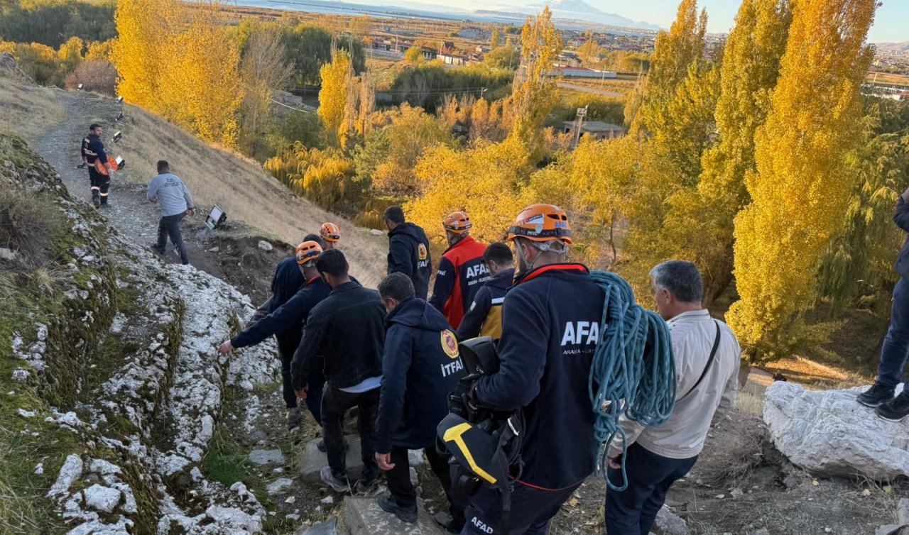 Van Kalesi’nden düşen kişi ağır yaralandı
