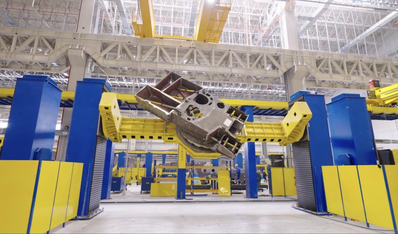 ALTAY Tankı üretiminde yerli robot teknolojisi devrede