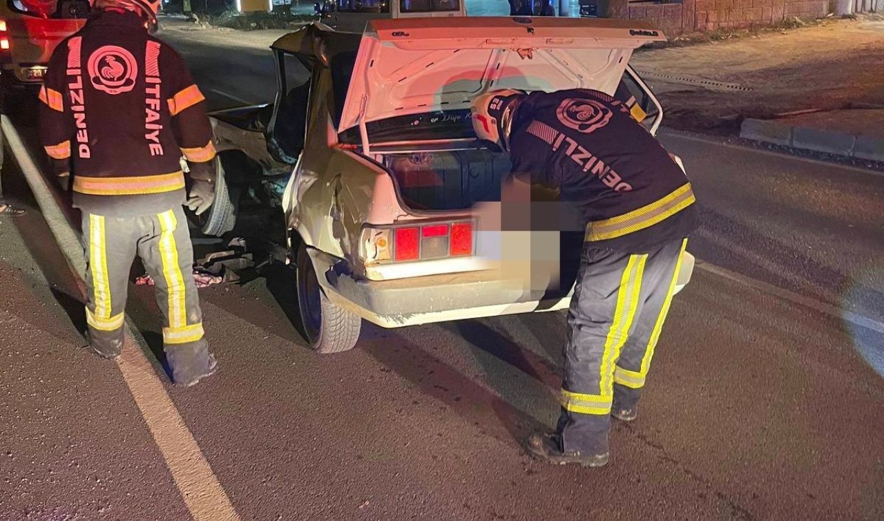 Tali yoldan ana yola bağlanmak isteyen otomobil ile kamyonet çarpıştı; 1 ölü