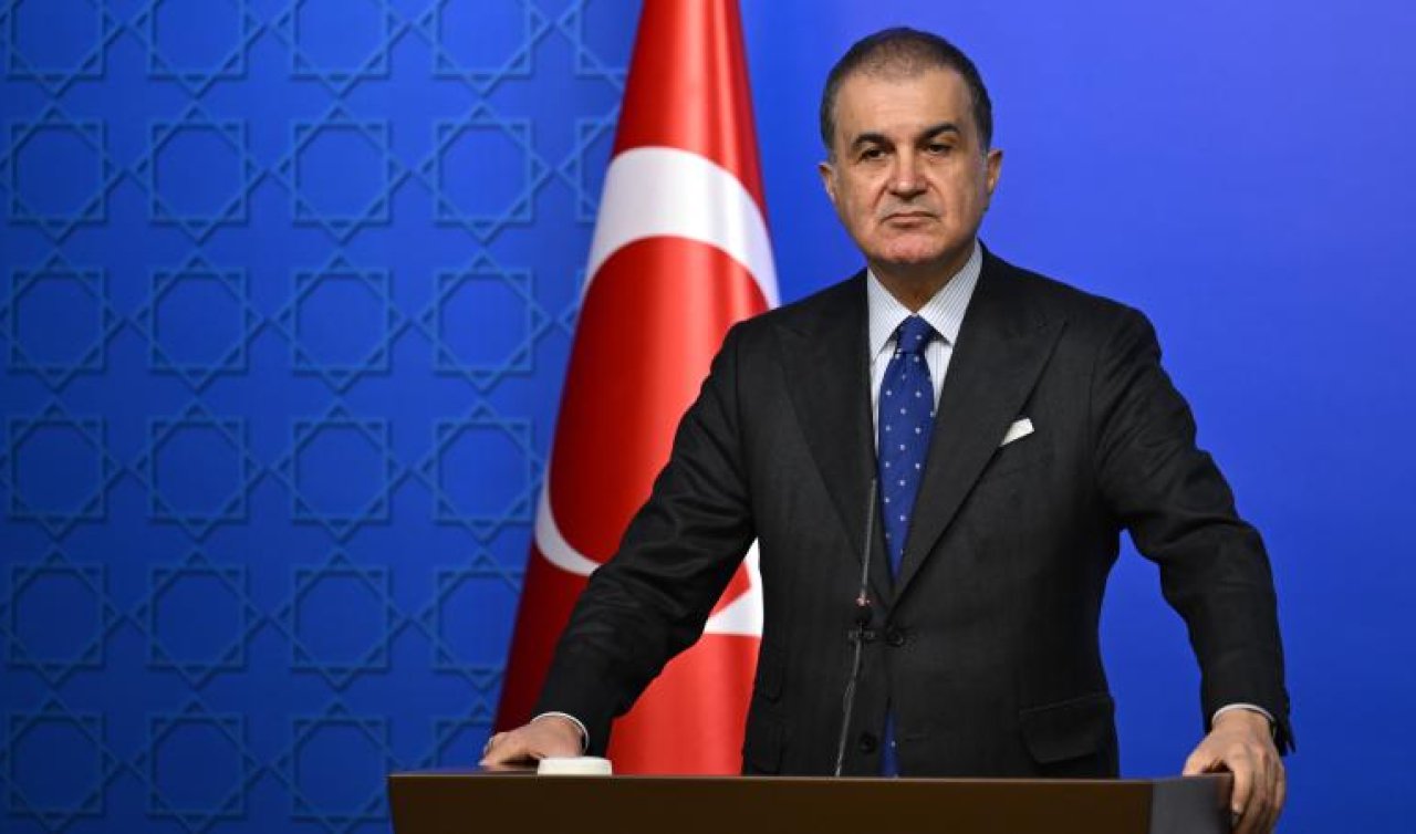 Ömer Çelik: Meşru bir süreci hedef alan saygısız sözler Yüce Meclis’imize de saygısızlıktır