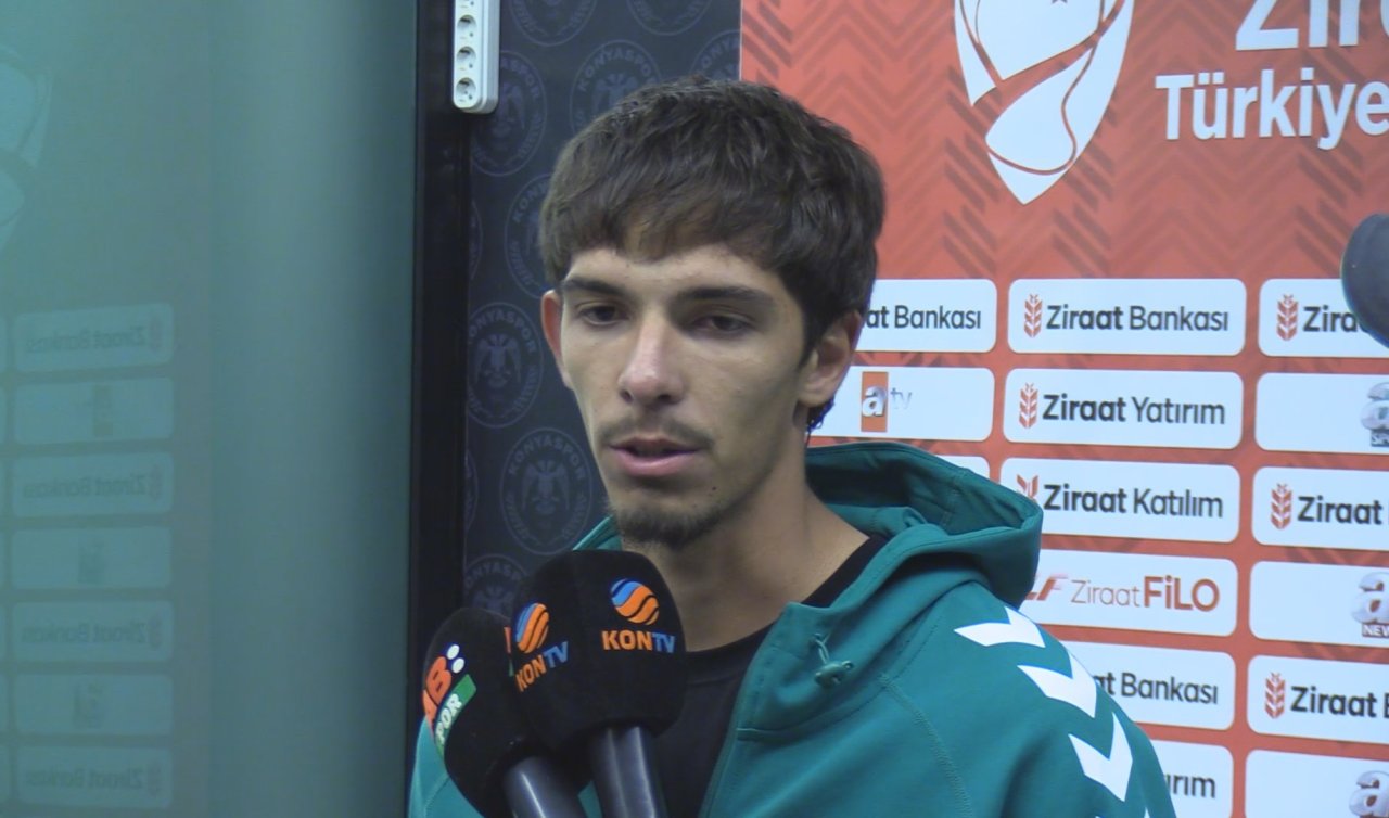 Konyaspor’un genç yıldızı Muzaffer Utku Eriş: Yaklaşık bir aydır bu anı bekliyordum!