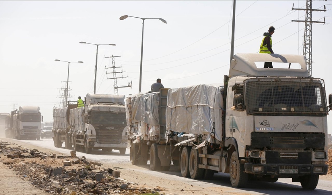 Ateşkesin ardından Gazze’ye sadece 3 bin 203 yardım tırı ulaştı!